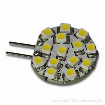 LED Bulb with 12VDC Input Voltage and14-piece SMD LED